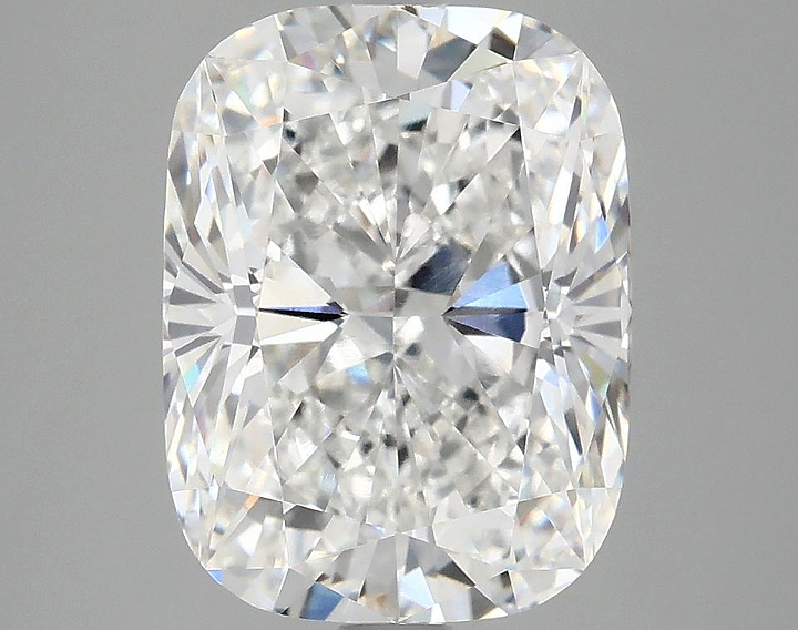 4.09 Carat Cushion Shaped Excellent Cut VVS2 IGI Certified Lab Grown Diamond