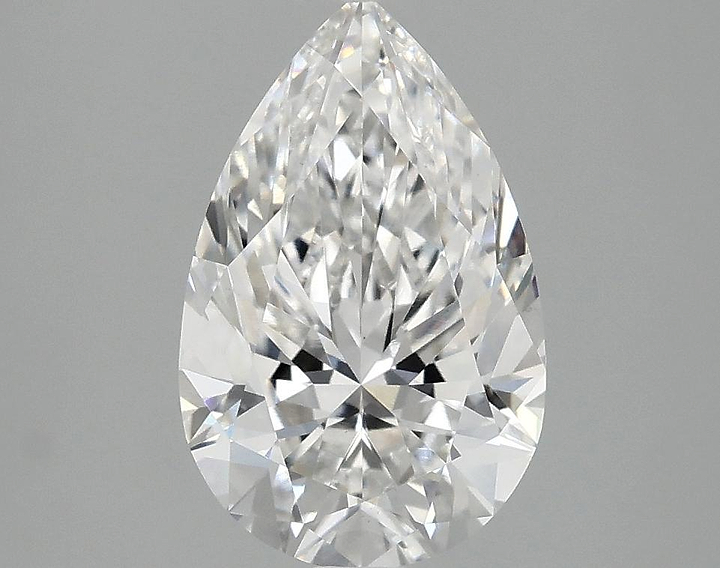 2.08 Carat Pear Shaped Ideal Cut VS1 IGI Certified Lab Grown Diamond