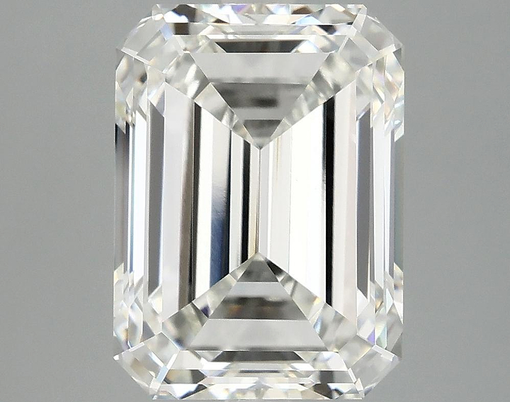 5.05 Carat Emerald Shaped Excellent Cut VVS2 IGI Certified Lab Grown Diamond