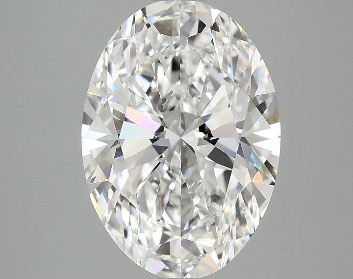 2.97 Carat Oval Shaped Ideal Cut VVS2 IGI Certified Lab Grown Diamond