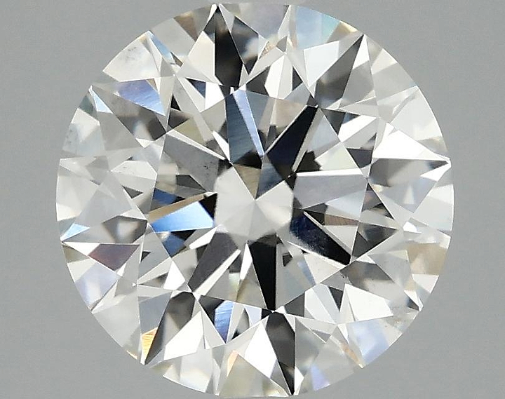 3.04 Carat Round Shaped Excellent Cut VS2 IGI Certified Lab Grown Diamond