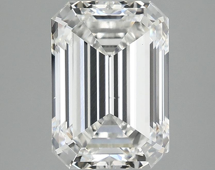 2.98 Carat Emerald Shaped Ideal Cut VS2 IGI Certified Lab Grown Diamond