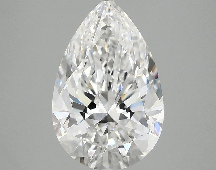 3.05 Carat Pear Shaped Ideal Cut VS1 IGI Certified Lab Grown Diamond
