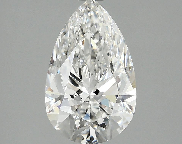 2.06 Carat Pear Shaped Ideal Cut VS2 IGI Certified Lab Grown Diamond