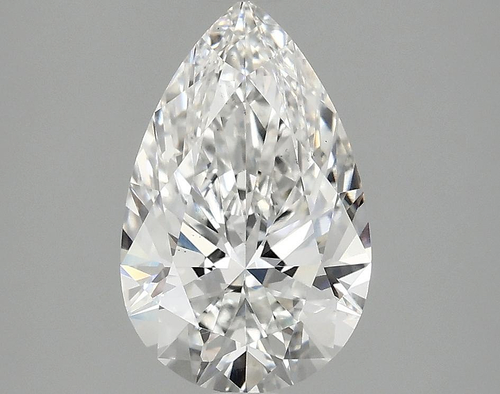 1.9 Carat Pear Shaped Ideal Cut VS1 IGI Certified Lab Grown Diamond