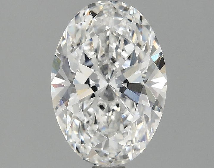 1.57 Carat Oval Shaped Ideal Cut VVS2 IGI Certified Lab Grown Diamond