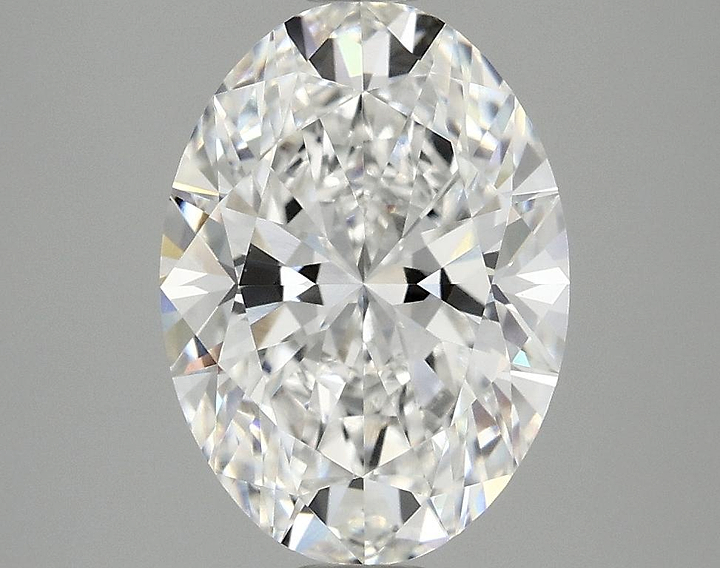 3.1 Carat Oval Shaped Ideal Cut VVS2 IGI Certified Lab Grown Diamond