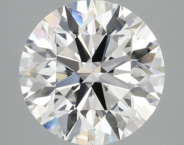 3.04 Carat Round Shaped Excellent Cut VVS2 IGI Certified Lab Grown Diamond