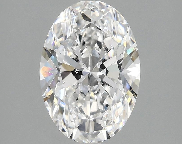 1.57 Carat Oval Shaped Ideal Cut VVS2 IGI Certified Lab Grown Diamond