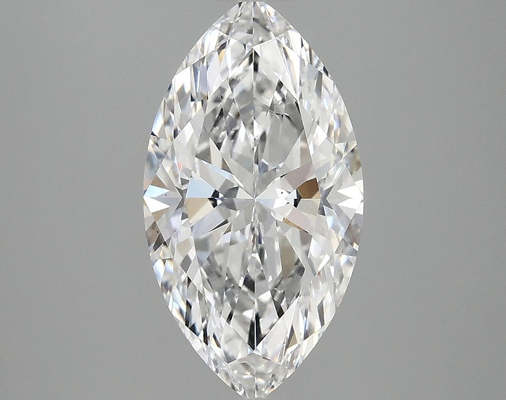 2.97 Carat Marquise Shaped Excellent Cut VS1 IGI Certified Lab Grown Diamond