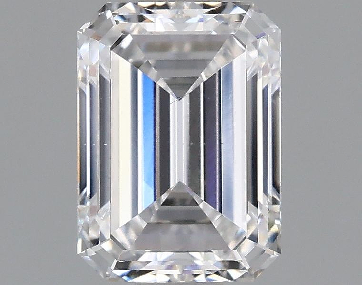 0.96 Carat Emerald Shaped Excellent Cut VS2 IGI Certified Lab Grown Diamond