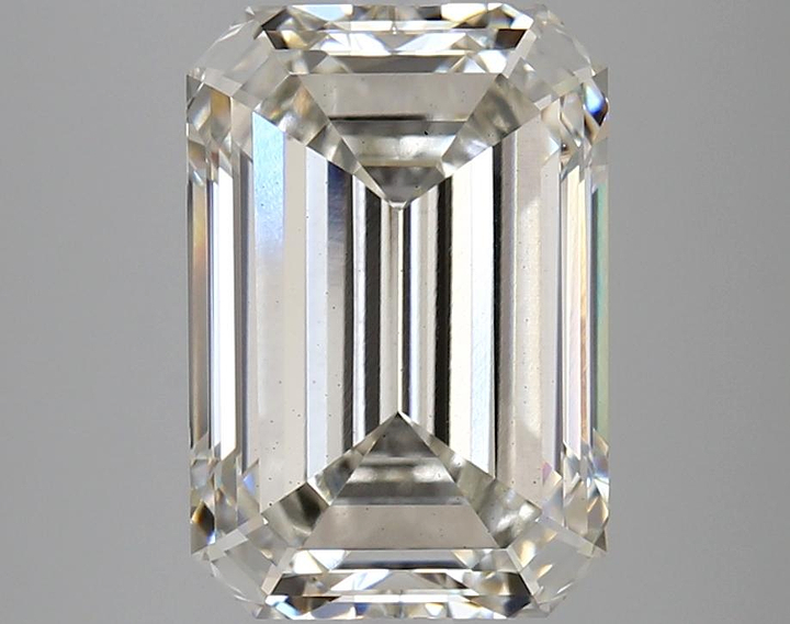 5.1 Carat Emerald Shaped Ideal Cut VS1 IGI Certified Lab Grown Diamond