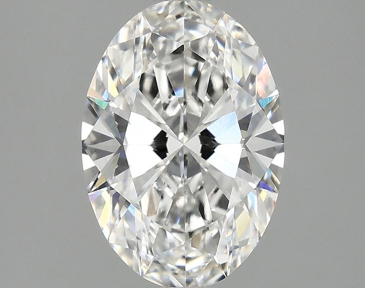 2.1 Carat Oval Shaped Ideal Cut VVS2 IGI Certified Lab Grown Diamond