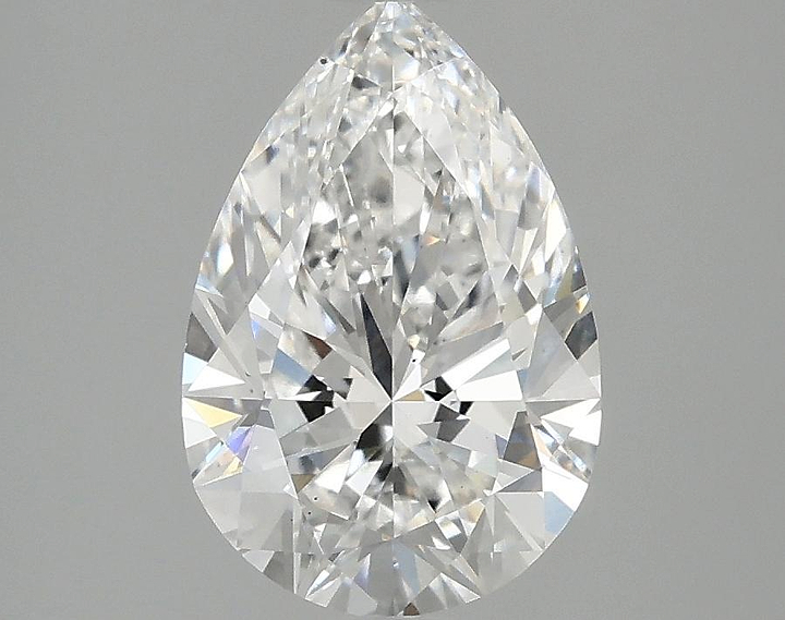 1.98 Carat Pear Shaped Excellent Cut VS2 IGI Certified Lab Grown Diamond