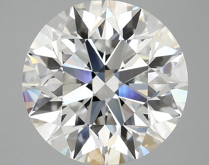 4.05 Carat Round Shaped Excellent Cut VVS2 IGI Certified Lab Grown Diamond