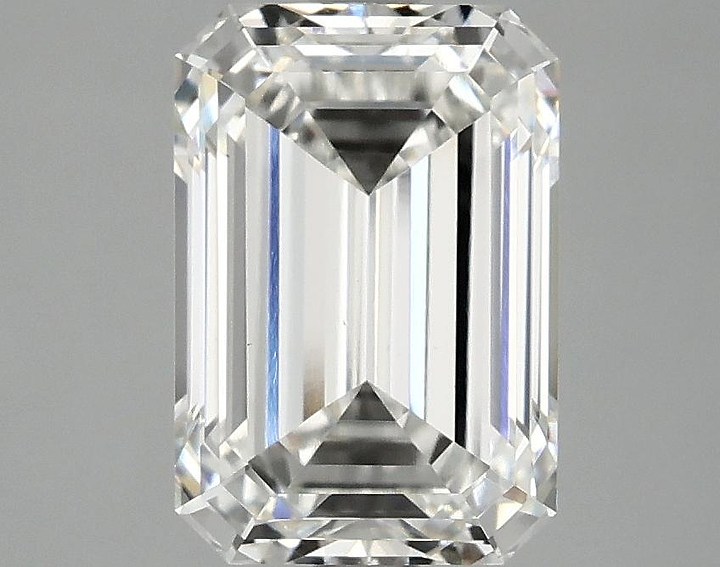 3.03 Carat Emerald Shaped Ideal Cut VS1 IGI Certified Lab Grown Diamond
