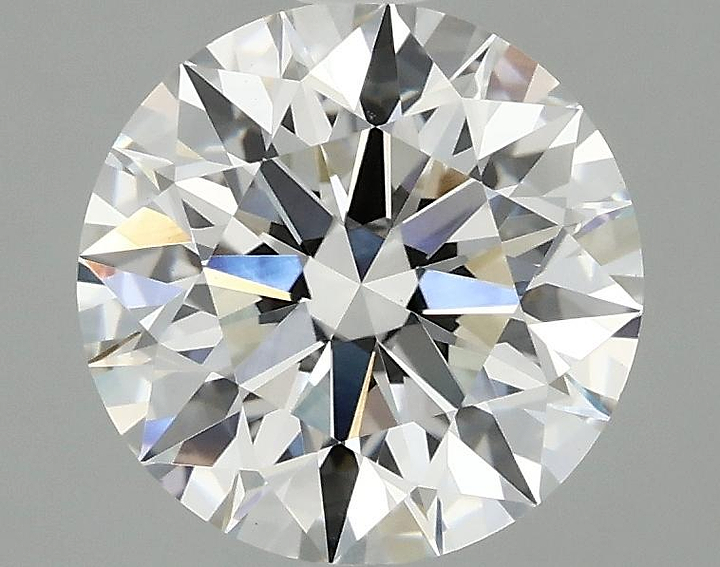 2.53 Carat Round Shaped Ideal Cut VVS2 IGI Certified Lab Grown Diamond