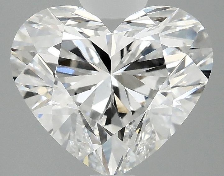 2.97 Carat Heart Shaped Ideal Cut VS1 IGI Certified Lab Grown Diamond