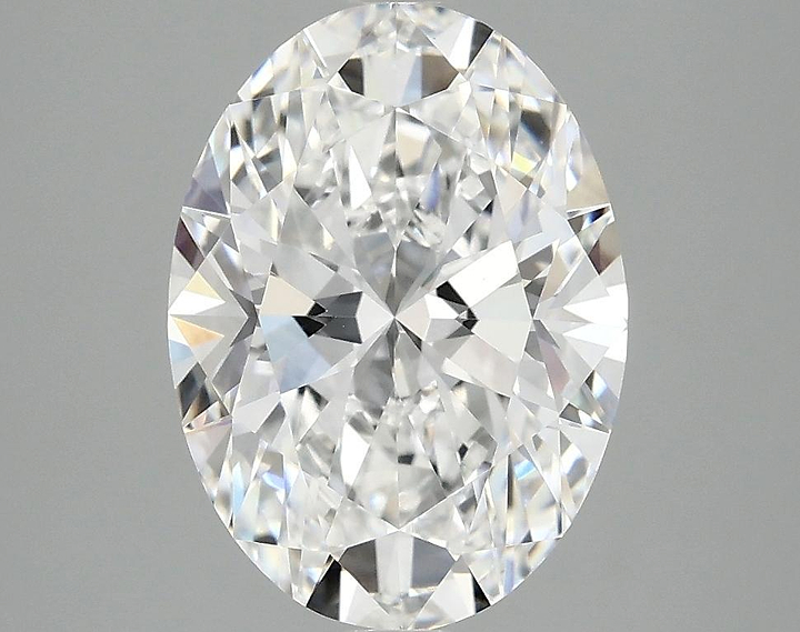 3.07 Carat Oval Shaped Excellent Cut VVS2 IGI Certified Lab Grown Diamond