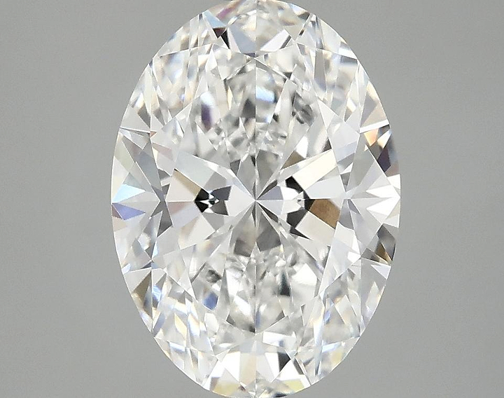 3.03 Carat Oval Shaped Ideal Cut VVS2 IGI Certified Lab Grown Diamond