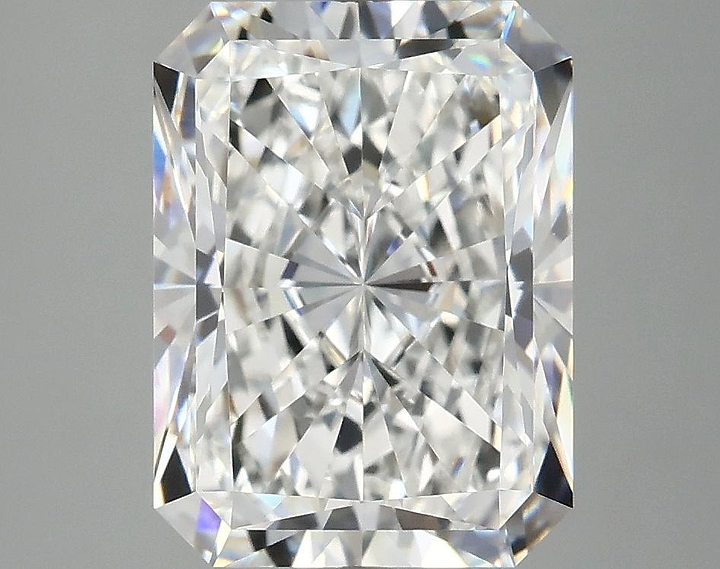 4.06 Carat Radiant Shaped Excellent Cut VVS2 IGI Certified Lab Grown Diamond