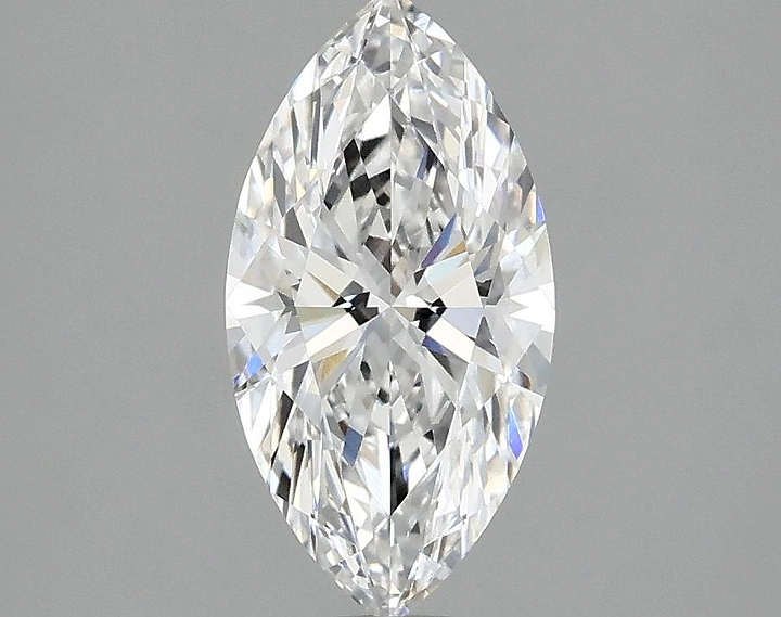 1.33 Carat Marquise Shaped Ideal Cut VVS2 IGI Certified Lab Grown Diamond