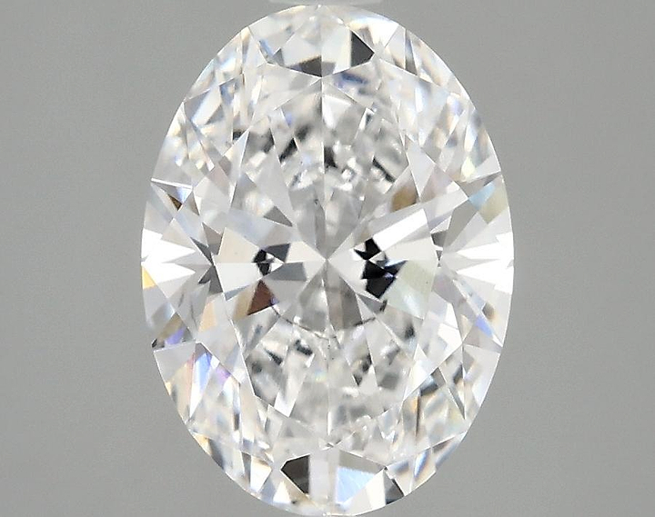 2.09 Carat Oval Shaped Ideal Cut SI1 IGI Certified Lab Grown Diamond