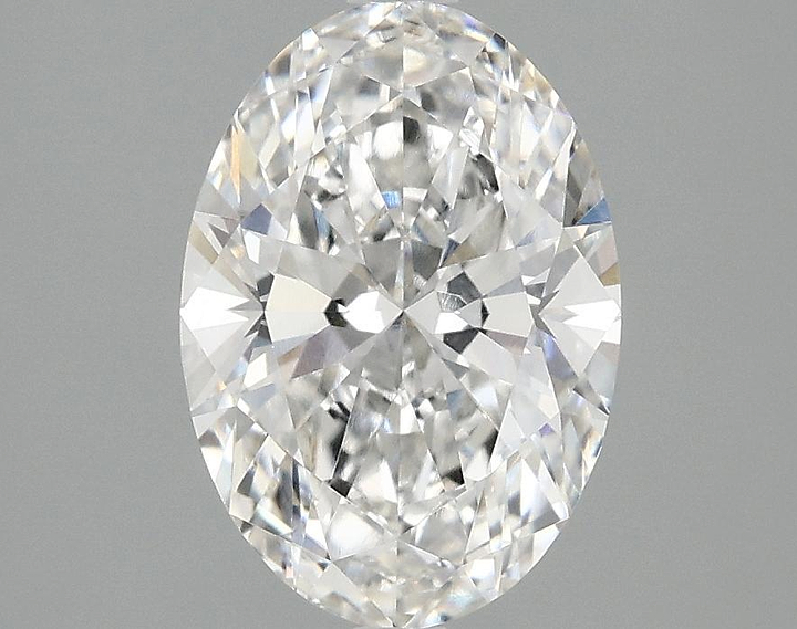 2.02 Carat Oval Shaped Ideal Cut VVS2 IGI Certified Lab Grown Diamond