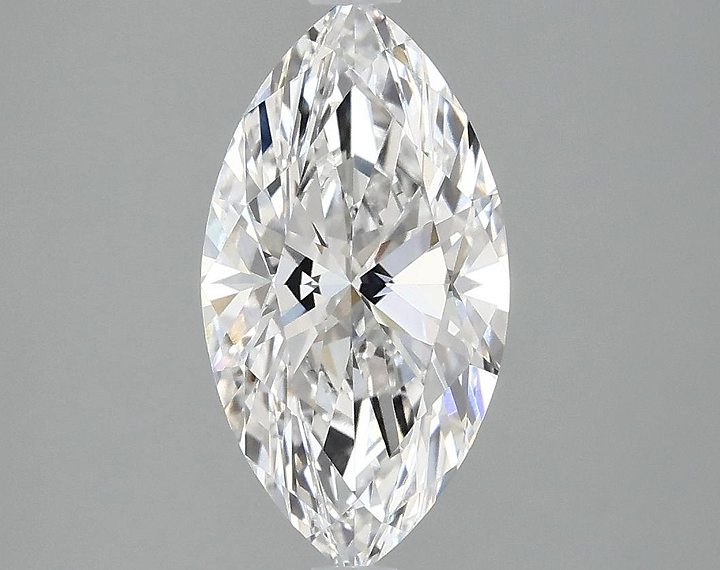1.97 Carat Marquise Shaped Excellent Cut VVS2 IGI Certified Lab Grown Diamond