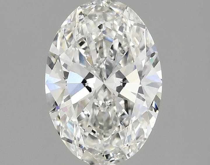 1.5 Carat Oval Shaped Ideal Cut VVS2 IGI Certified Lab Grown Diamond