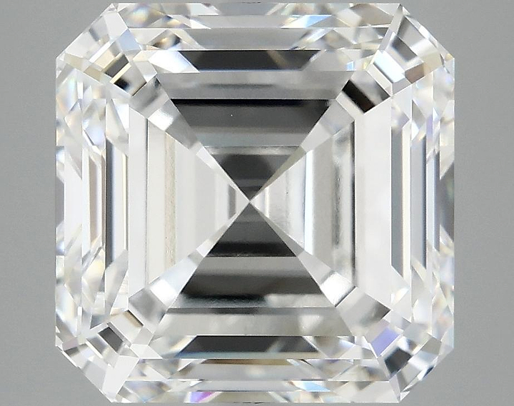 7.16 Carat Asscher Shaped Excellent Cut VVS2 IGI Certified Lab Grown Diamond