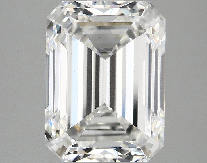 3.03 Carat Emerald Shaped Excellent Cut VS1 IGI Certified Lab Grown Diamond