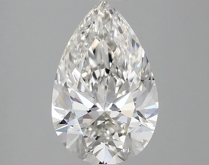 1.99 Carat Pear Shaped Ideal Cut VS1 IGI Certified Lab Grown Diamond