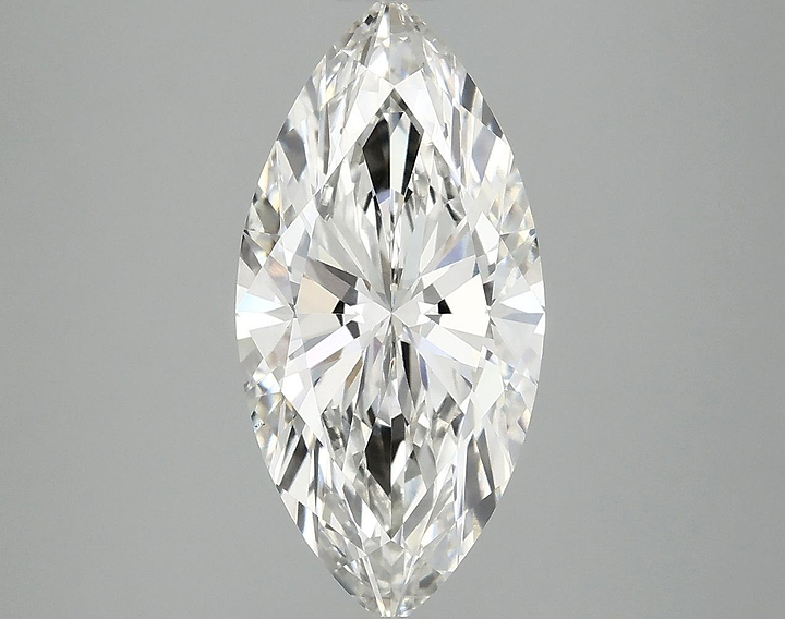 3.02 Carat Marquise Shaped Excellent Cut VS1 IGI Certified Lab Grown Diamond