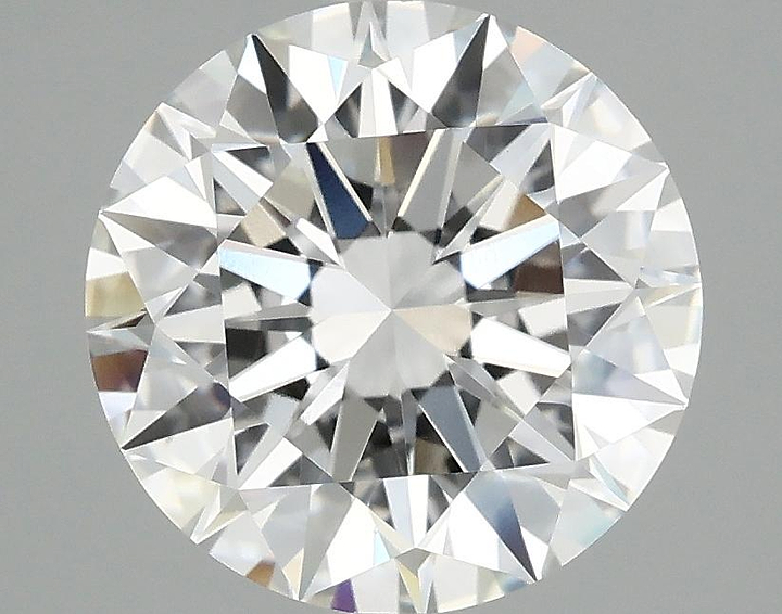 3.07 Carat Round Shaped Ideal Cut VVS2 IGI Certified Lab Grown Diamond