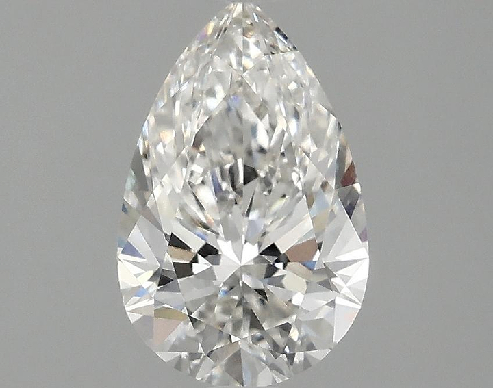 1.54 Carat Pear Shaped Ideal Cut VVS2 IGI Certified Lab Grown Diamond