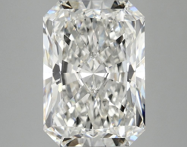4.08 Carat Radiant Shaped Ideal Cut VS1 IGI Certified Lab Grown Diamond