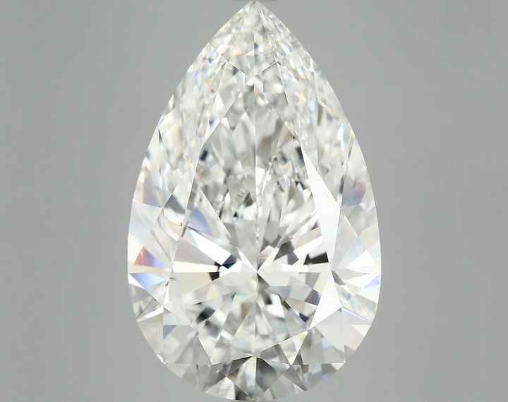 10.67 Carat Pear Shaped Ideal Cut VVS2 IGI Certified Lab Grown Diamond