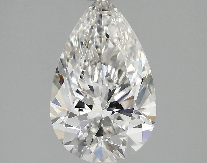 1.54 Carat Pear Shaped Ideal Cut VS1 IGI Certified Lab Grown Diamond