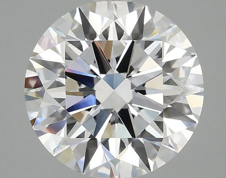 2.56 Carat Round Shaped Ideal Cut VVS2 IGI Certified Lab Grown Diamond