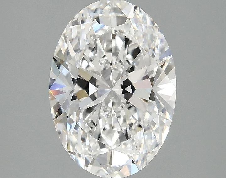 2.18 Carat Oval Shaped Ideal Cut VVS2 IGI Certified Lab Grown Diamond