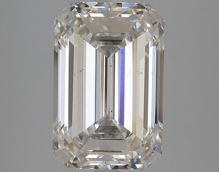 4.71 Carat Emerald Shaped Excellent Cut VS2 IGI Certified Lab Grown Diamond