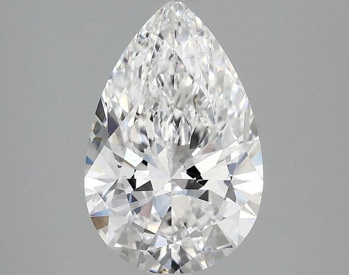 2.1 Carat Pear Shaped Ideal Cut VS2 IGI Certified Lab Grown Diamond