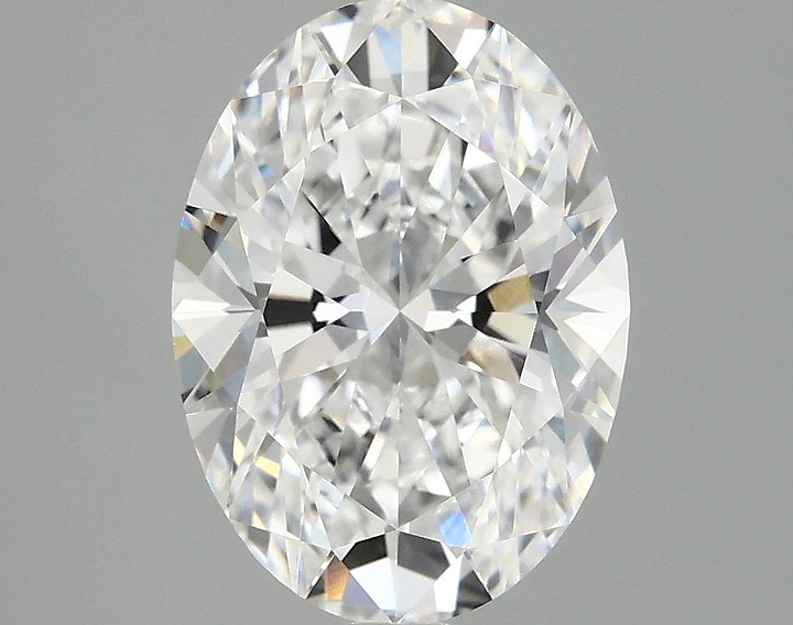3.08 Carat Oval Shaped Excellent Cut VVS2 IGI Certified Lab Grown Diamond