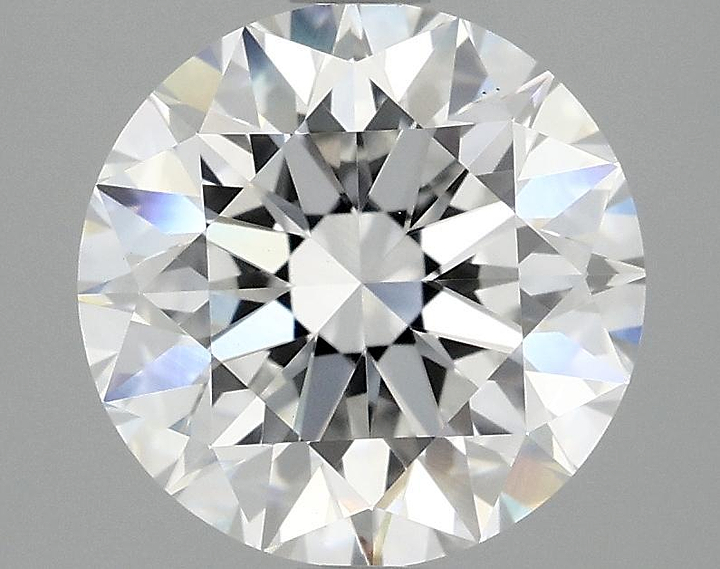 3.09 Carat Round Shaped Excellent Cut VS1 IGI Certified Lab Grown Diamond