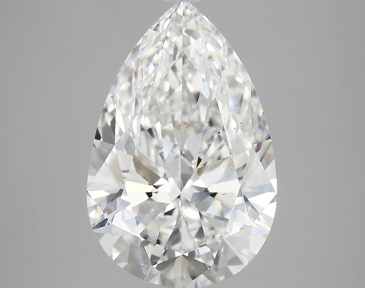 4.03 Carat Pear Shaped Excellent Cut VS1 IGI Certified Lab Grown Diamond