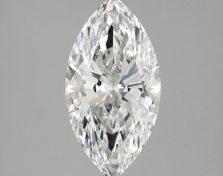 1.57 Carat Marquise Shaped Ideal Cut VS2 IGI Certified Lab Grown Diamond