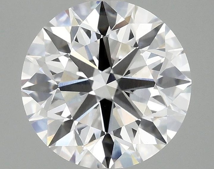 3.08 Carat Round Shaped Excellent Cut VS1 IGI Certified Lab Grown Diamond