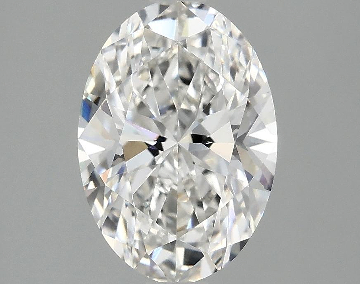 2.03 Carat Oval Shaped Ideal Cut VVS2 IGI Certified Lab Grown Diamond