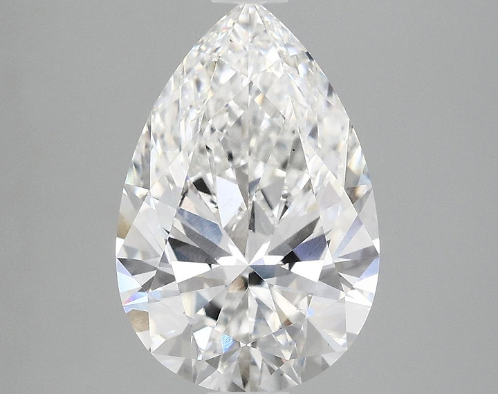 3.02 Carat Pear Shaped Excellent Cut VS2 IGI Certified Lab Grown Diamond